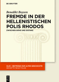 Vorderes Coverbild Fremde in der hellenistischen Polis Rhodos