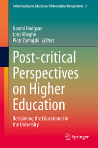 Vorderes Coverbild Post-critical Perspectives on Higher Education