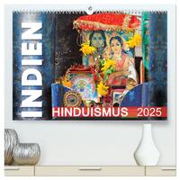 Vorderes Coverbild Indien - Hinduismus (hochwertiger Premium Wandkalender 2025 DIN A2 quer), Kunstdruck in Hochglanz