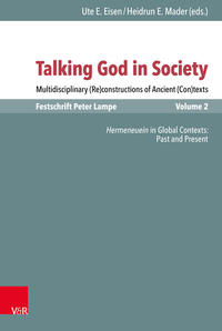 Vorderes Coverbild Talking God in Society