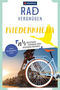 Vorderes Coverbild KOMPASS Radvergnügen Niederrhein