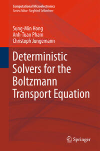 Vorderes Coverbild Deterministic Solvers for the Boltzmann Transport Equation