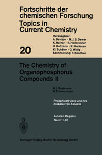 Vorderes Coverbild The Chemistry of Organophosphorus Compounds II