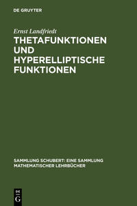 Vorderes Coverbild Thetafunktionen und hyperelliptische Funktionen