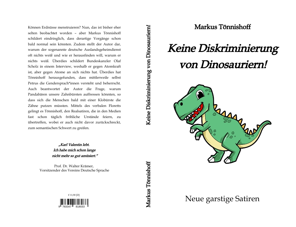 Gesamtes Coverbild Keine Diskriminierung von Dinosauriern