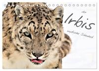 Vorderes Coverbild der Irbis - mystische Schönheit (Tischkalender 2025 DIN A5 quer), CALVENDO Monatskalender