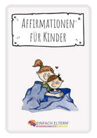 Vorderes Coverbild Affirmationen für Kinder