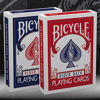 Vorderes Coverbild Bicycle Rider Back in Rot oder Blau (807 Classic Tuck, (Designer Spielkarten, Poker, Skat...)
