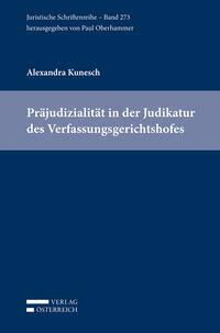 Vorderes Coverbild Präjudizialität in der Judikatur des Verfassungsgerichtshofes