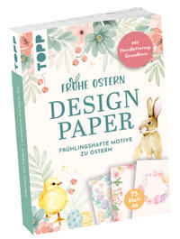 Vorderes Coverbild Design Paper Frohe Ostern A6
