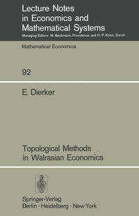 Vorderes Coverbild Topological Methods in Walrasian Economics