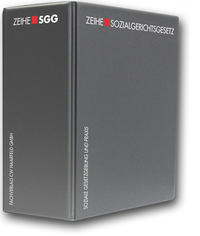 Vorderes Coverbild SGG Sozialgerichtsgesetz und seine Anwendung