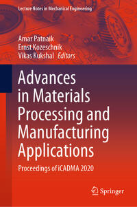 Vorderes Coverbild Advances in Materials Processing and Manufacturing Applications