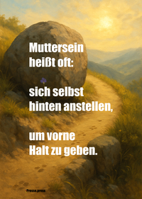 Vorderes Coverbild Muttersein heißt oft: sich selbst hinten anstellen, um vorne Halt zu geben