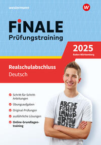 Vorderes Coverbild FiNALE Prüfungstraining Realschulabschluss Baden-Württemberg
