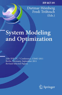 Vorderes Coverbild System Modeling and Optimization
