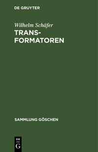 Vorderes Coverbild Transformatoren