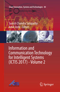 Vorderes Coverbild Information and Communication Technology for Intelligent Systems (ICTIS 2017) - Volume 2