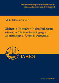 Vorderes Coverbild Gleitende Übergänge in den Ruhestand