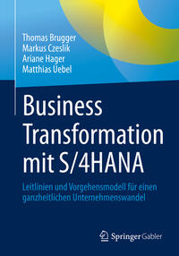 Vorderes Coverbild Business Transformation mit S/4HANA