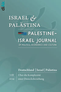 Vorderes Coverbild Deutschland - Israel - Palästina