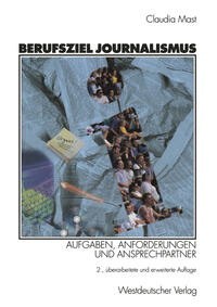 Vorderes Coverbild Berufsziel Journalismus