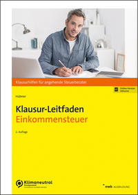 Vorderes Coverbild Klausur-Leitfaden Einkommensteuer