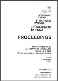 Vorderes Coverbild Proceedings MATHMOD 2000 Vienna Full Papers Volume
