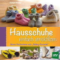 Vorderes Coverbild Hausschuhe einfach strickfilzen