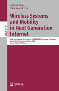 Vorderes Coverbild Wireless Systems and Mobility in Next Generation Internet