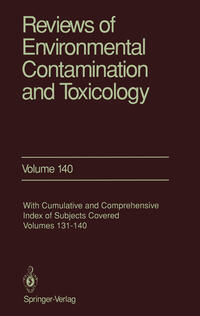 Vorderes Coverbild Reviews of Environmental Contamination and Toxicology