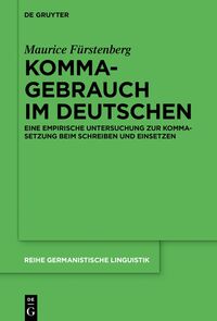 Vorderes Coverbild Kommagebrauch im Deutschen