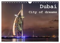 Vorderes Coverbild Dubai - City of dreams (Wandkalender 2026 DIN A4 quer), CALVENDO Monatskalender