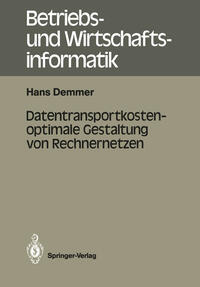 Vorderes Coverbild Datentransportkostenoptimale Gestaltung von Rechnernetzen