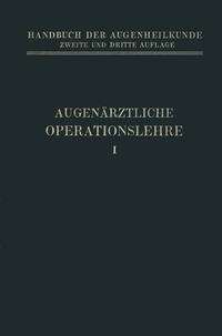 Vorderes Coverbild Augenärztliche Operationslehre