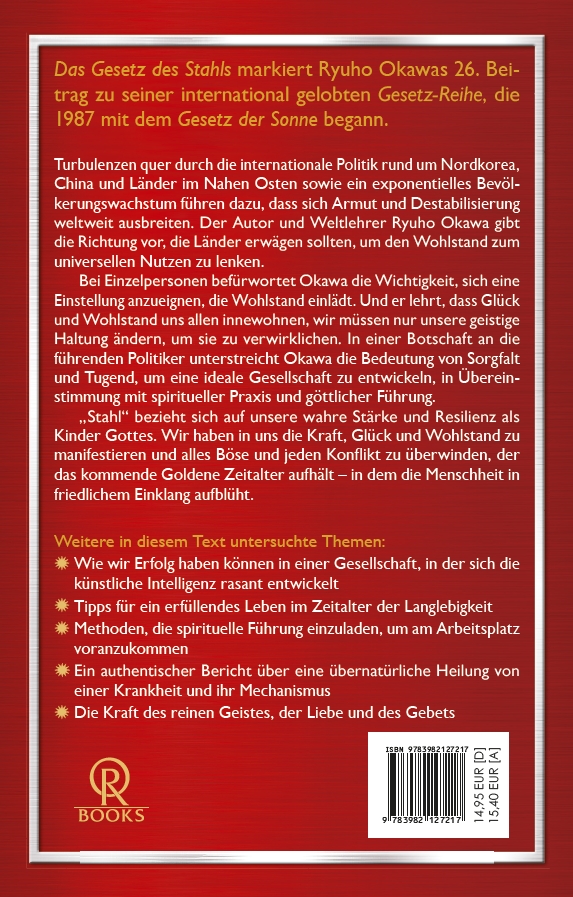 Rückseitencover Das Gesetz des Stahls
