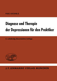 Vorderes Coverbild Diagnose und Therapie der Depressionen für den Praktiker