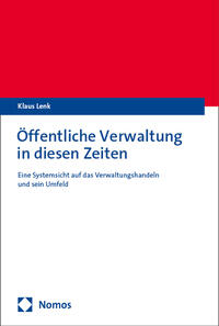 Vorderes Coverbild Öffentliche Verwaltung in diesen Zeiten