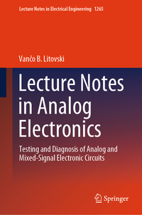 Vorderes Coverbild Lecture Notes in Analog Electronics