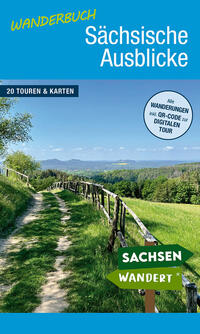 Vorderes Coverbild Wanderbuch Sächsische Ausblicke