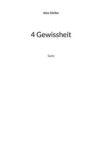 Vorderes Coverbild 4 Gewissheit