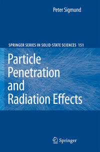 Vorderes Coverbild Particle Penetration and Radiation Effects