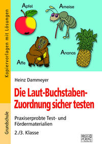 Vorderes Coverbild Die Laut-Buchstaben-Zuordnung sicher testen