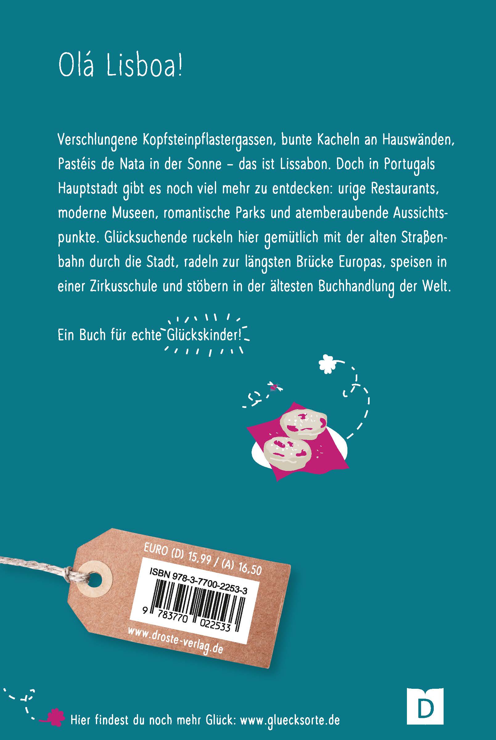 Rückseitencover Glücksorte in Lissabon