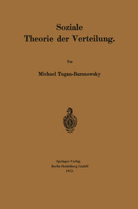 Vorderes Coverbild Soziale Theorie der Verteilung