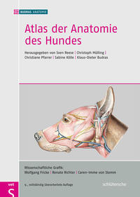 Vorderes Coverbild Atlas der Anatomie des Hundes