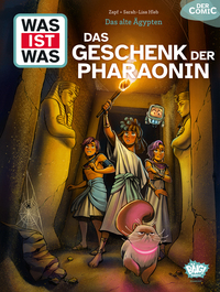 Vorderes Coverbild WAS IST WAS Comic - Das alte Ägypten