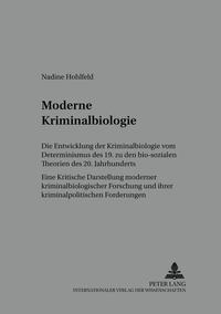 Vorderes Coverbild Moderne Kriminalbiologie
