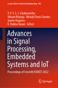 Vorderes Coverbild Advances in Signal Processing, Embedded Systems and IoT