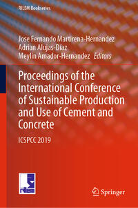 Vorderes Coverbild Proceedings of the International Conference of Sustainable Production and Use of Cement and Concrete